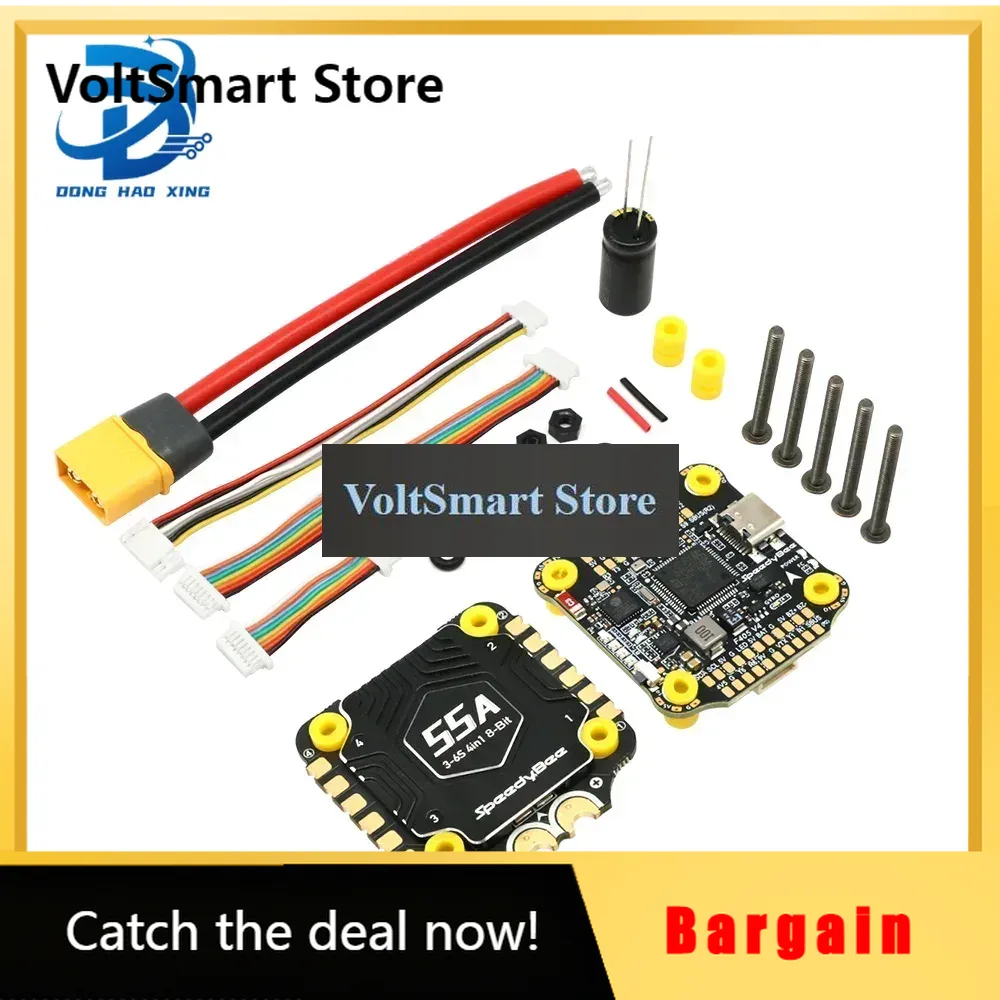VoltS1pcs per Speedybee F405 V - Speedybee F405 V4 Bls 55A Stack recensione e prezzo